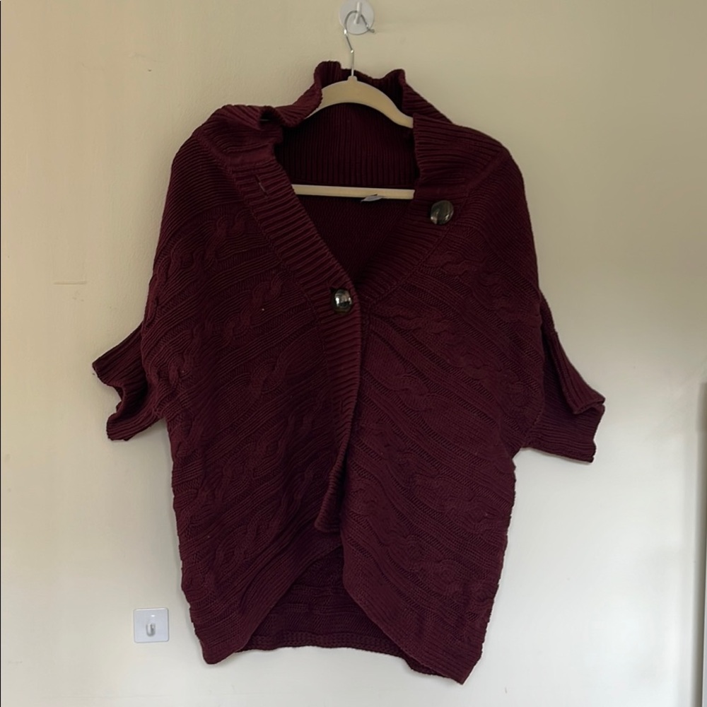 Talbots Burgundy Women's Sweater